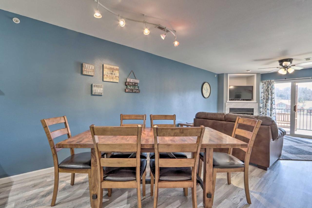 Step-Free Camdenton Condo With Boat Ramp, Dock, Slip Eksteriør bilde