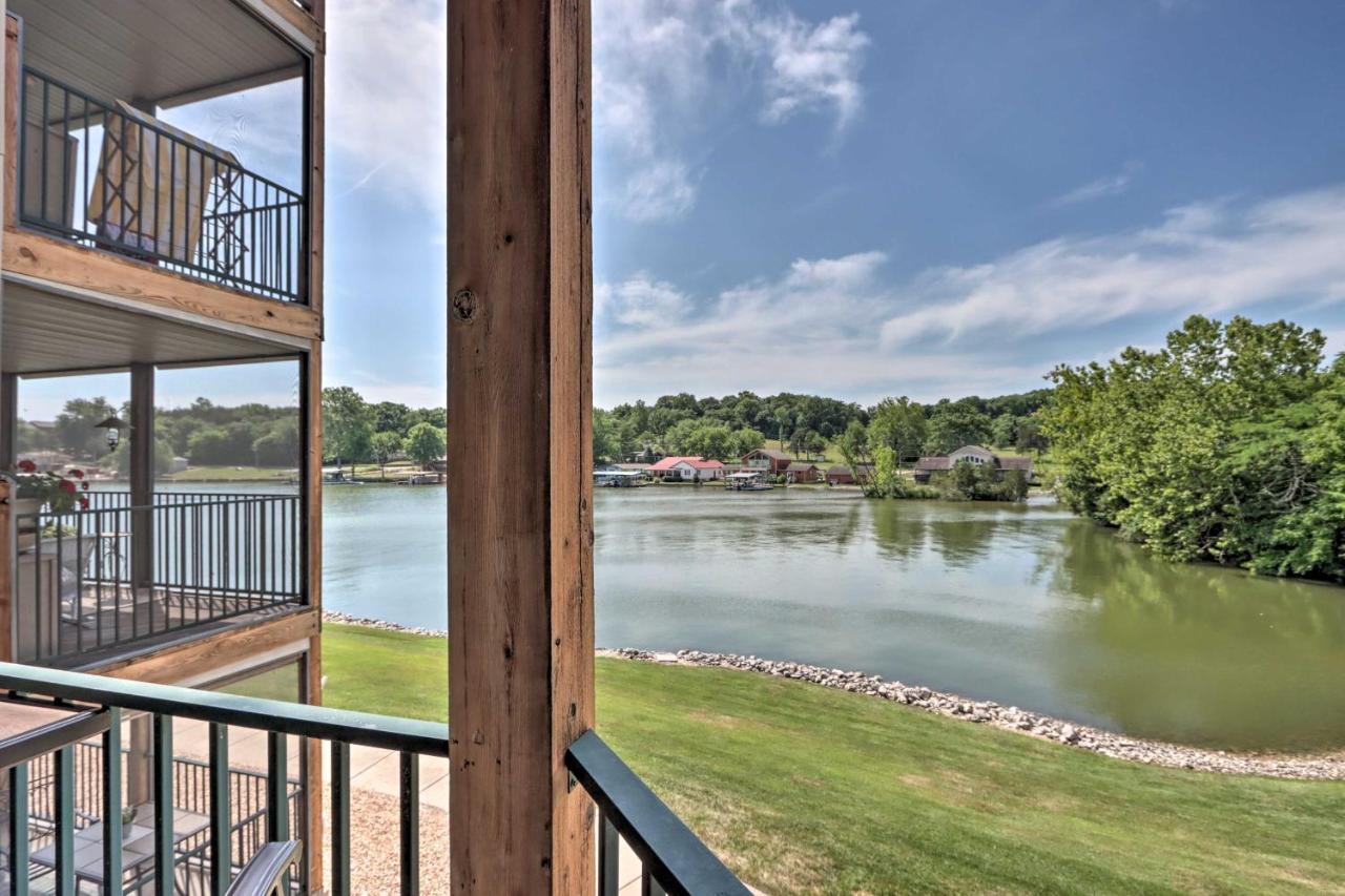 Step-Free Camdenton Condo With Boat Ramp, Dock, Slip Eksteriør bilde